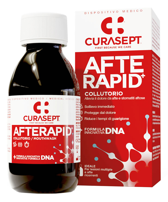 CURASEPT COLLUTORIO AFTE RAPID DNA 125 ML - Farmacia Rossi2 - Farmacia Rossi 
