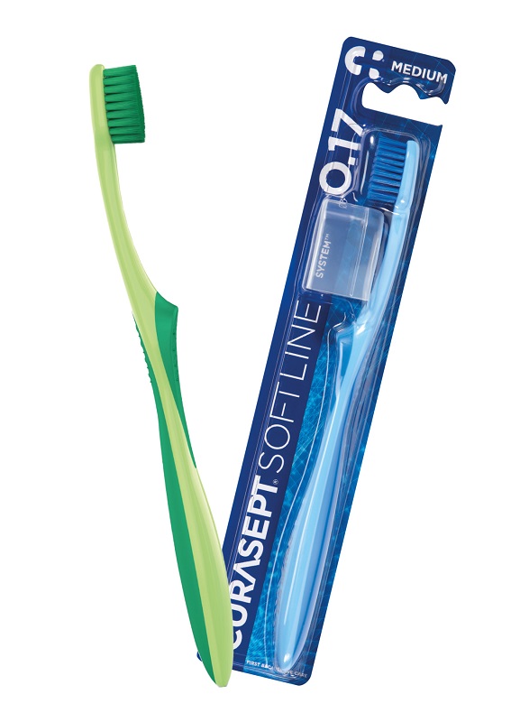 CURASEPT SPAZZOLINO MEDIUM 017 BIPACK - Farmacia Rossi2 - Farmacia Rossi 