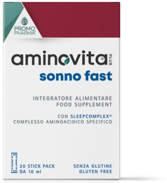 AMINOVITA PLUS SONNO FAST 20 STICK DA 10ML - Farmacia Rossi2 - Farmacia Rossi 