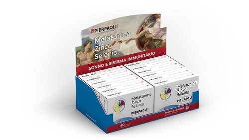 MELATONINA ZINCO SELENIO DISPLAY 12 PEZZI - Farmacia Rossi2 - Farmacia Rossi 