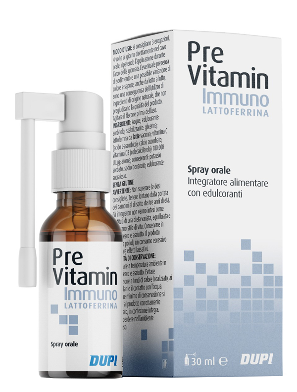 PREVITAMIN IMMUNO LATTOFERRINA 30 ML - Farmacia Rossi2 - Farmacia Rossi 