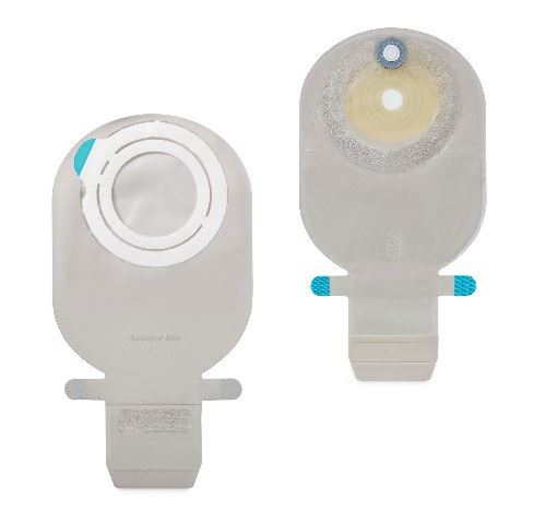 SENSURA MIO FLEX SISTEMA 2 PEZZI CON AGGANCIO ADESIVO SACCA ILEOSTOMIA TRASPARENTE 70MM DA 550 ML 30 PEZZI - Farmacia Rossi2 - Farmacia Rossi 