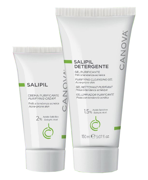 SALIPIL CREMA PURIFICANTE 50 ML + SALIPIL DETERGENTE GEL PURIFICANTE 150 ML IN OMAGGIO - Farmacia Rossi2 - Farmacia Rossi 