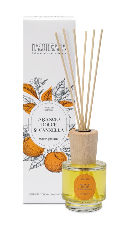 DIFFUSORE BAST ARANCIO DOLCE E CANNELLA 100 ML - Farmacia Rossi2 - Farmacia Rossi 