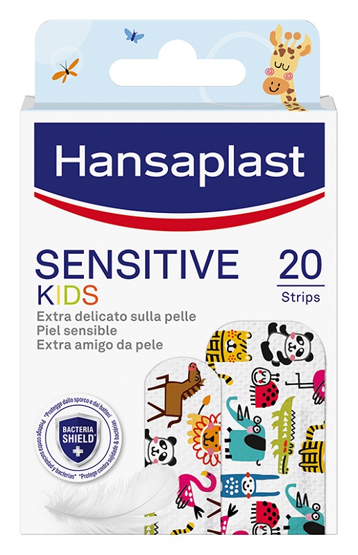 HANSAPLAST KIDS SENSITIVE ANIMALS 20 PEZZI ASSORTITI - Farmacia Rossi2 - Farmacia Rossi 