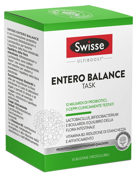 SWISSE ENTERO BALANCE VIAGGIO 10 BUSTINE - Farmacia Rossi2 - Farmacia Rossi 