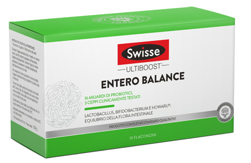 SWISSE ENTERO BALANCE LIQUIDO 10 FLACONCINI - Farmacia Rossi2 - Farmacia Rossi 