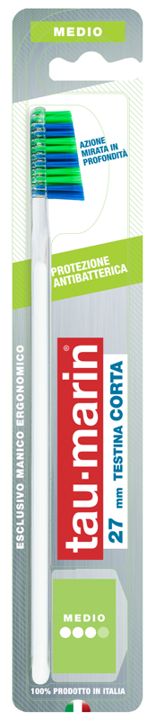 TAUMARIN SPAZZOLINO PROFESSIONAL 27 MEDIO CON ANTIBATTERICO - Farmacia Rossi2 - Farmacia Rossi 