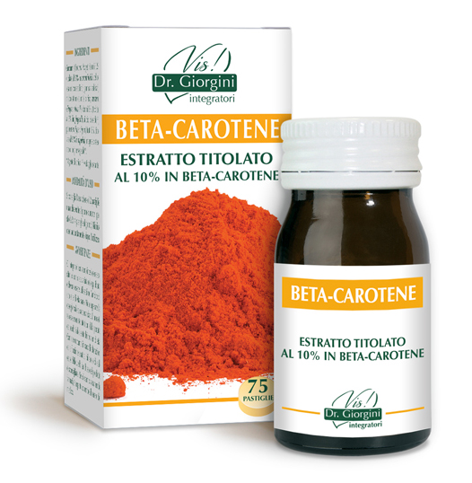 BETA-CAROTENE ESTRATTO TITOLATO 75 PASTIGLIE - Farmacia Rossi2 - Farmacia Rossi 