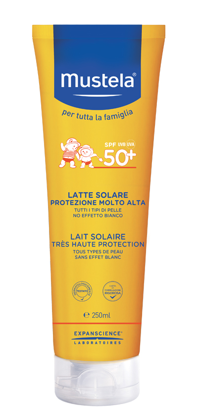 MUSTELA LATTE SOLARE 250 ML 50+ 2021 - Farmacia Rossi2 - Farmacia Rossi 