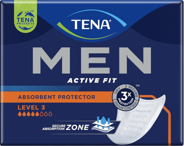 ASSORBENTE INCONTINENZA LEGGERA TENA MEN LIVELLO 3 DUOPACK 2 X 8 PEZZI - Farmacia Rossi2 - Farmacia Rossi 
