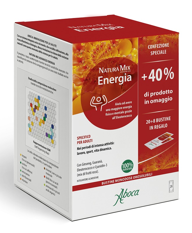 NATURA MIX ADVANCED ENERGIA 28 BUSTINE CONFEZIONE SPECIALE - Farmacia Rossi2 - Farmacia Rossi 