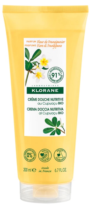 KLORANE CREMA DOCCIA FIORE DI FRANGIPANE 200 ML - Farmacia Rossi2 - Farmacia Rossi 
