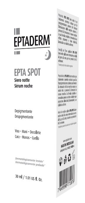 EPTA SPOT NOTTE SIERO DEPIGMENTANTE 30 ML - Farmacia Rossi2 - Farmacia Rossi 