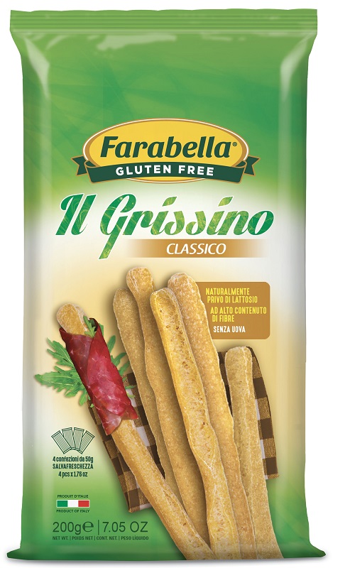FARABELLA GRISSINO CLASSICO 200 G - Farmacia Rossi2 - Farmacia Rossi 