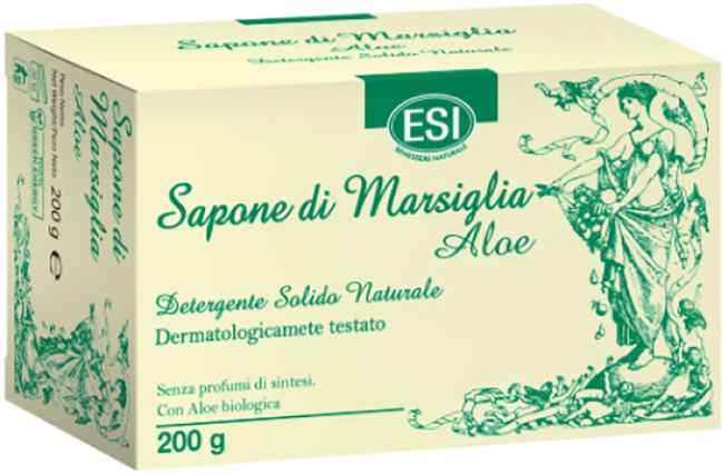 ESI SAPONE DI MARSIGLIA ALOE 200 G - Farmacia Rossi2 - Farmacia Rossi 