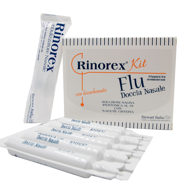 RINOREX FLU DOCCIA KIT - Farmacia Rossi2 - Farmacia Rossi 