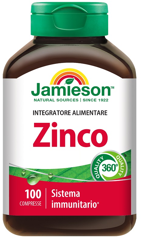 JAMIESON ZINCO 100 COMPRESSE - Farmacia Rossi2 - Farmacia Rossi 