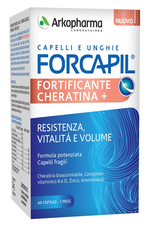 FORCAPIL FORTIFICANTE CHERATINA 60 CAPSULE - Farmacia Rossi2 - Farmacia Rossi 