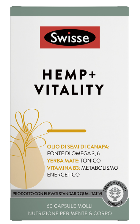 SWISSE HEMP+ VITALITY 60 CAPSULE - Farmacia Rossi2 - Farmacia Rossi 