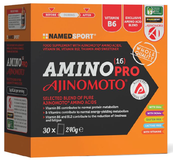 AMINO 16 PRO AJINOMOTO 30 BUSTINE - Farmacia Rossi2 - Farmacia Rossi 