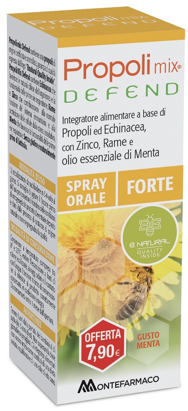 PROPOLI MIX DEFEND SPRAY ADULTI 30 ML - Farmacia Rossi2 - Farmacia Rossi 