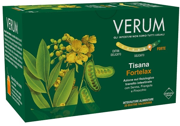 VERUM FORTELAX TISANA 20 FILTRI - Farmacia Rossi2 - Farmacia Rossi 