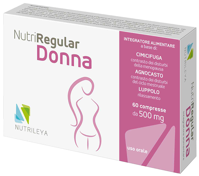 NUTRIREGULAR DONNA 60 COMPRESSE - Farmacia Rossi2 - Farmacia Rossi 