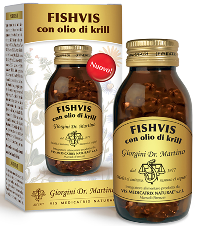 FISHVIS OLIO KRILL 100 SOFTGEL - Farmacia Rossi2 - Farmacia Rossi 