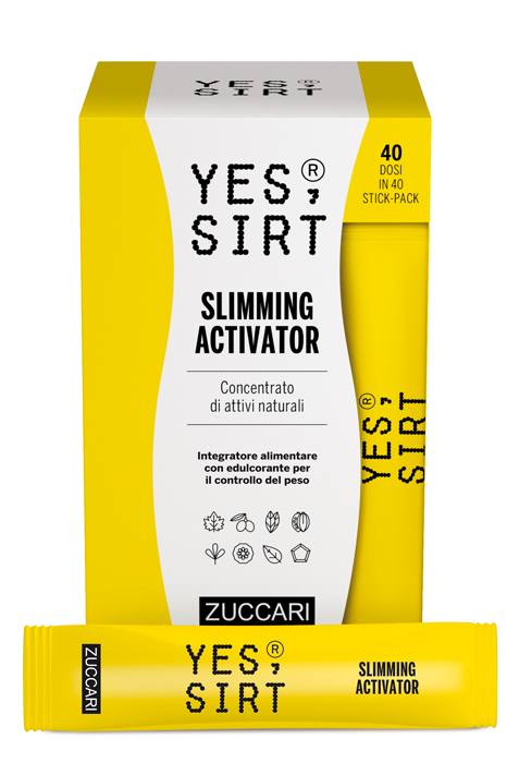 YES SIRT SLIMMING ACTIVATOR 40 STICKPACK DA 2,5 G - Farmacia Rossi2 - Farmacia Rossi 