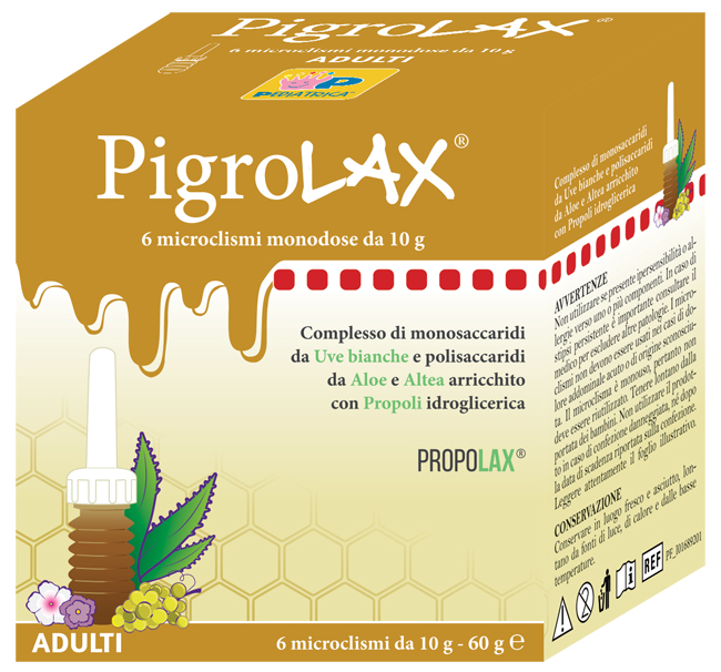MICROCLISMA PIGROLAX ADULTI 6 X 10 G - Farmacia Rossi2 - Farmacia Rossi 