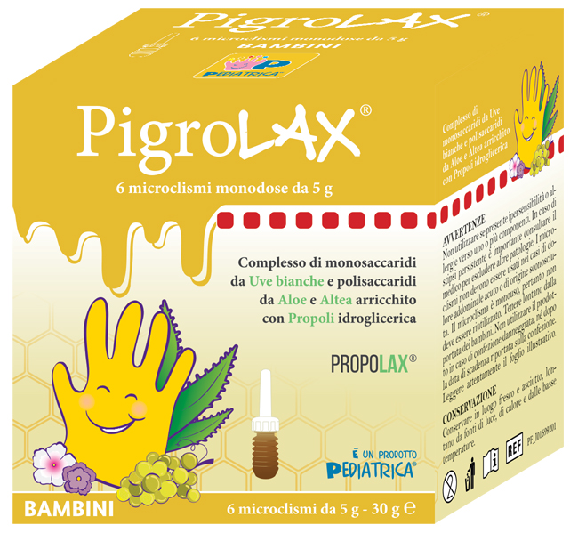MICROCLISMA PIGROLAX BAMBINI 6 X 5 G - Farmacia Rossi2 - Farmacia Rossi 