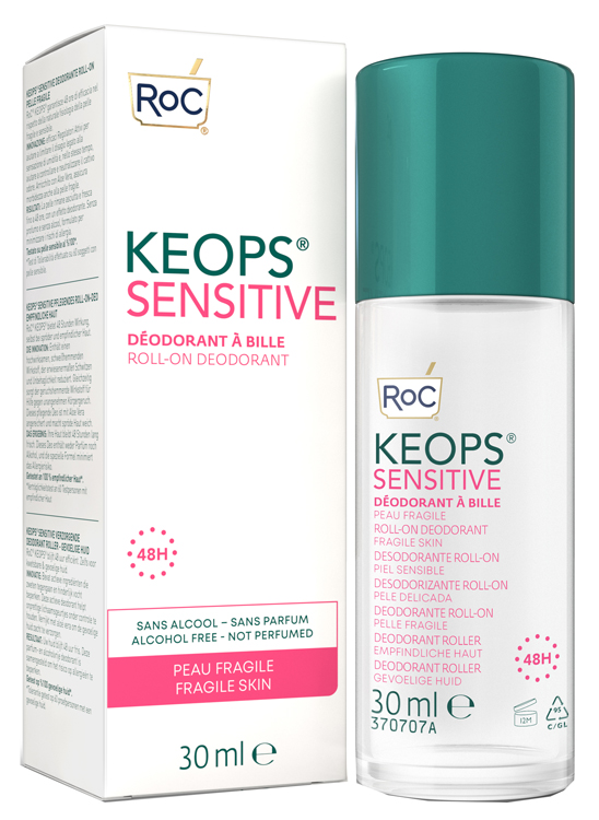 ROC KEOPS DEODORANTE ROLL-ON 48H SENSITIVE 30 ML - Farmacia Rossi2 - Farmacia Rossi 