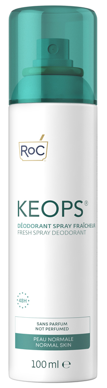 ROC KEOPS DEODORANTE SPRAY FRESCO 48H 100 ML - Farmacia Rossi2 - Farmacia Rossi 