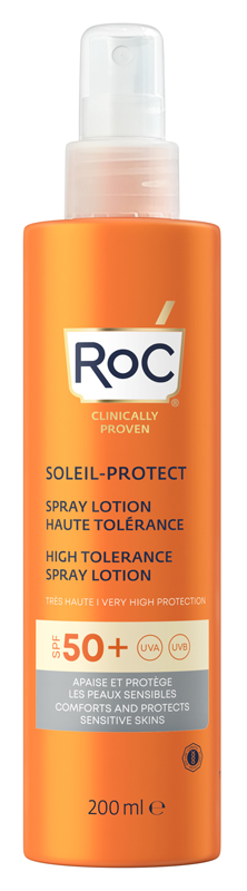 ROC LOZIONE SPRAY SOLARE CORPO SPF 50+ ELEVATA TOLLERABILITA' 200 ML - Farmacia Rossi2 - Farmacia Rossi 