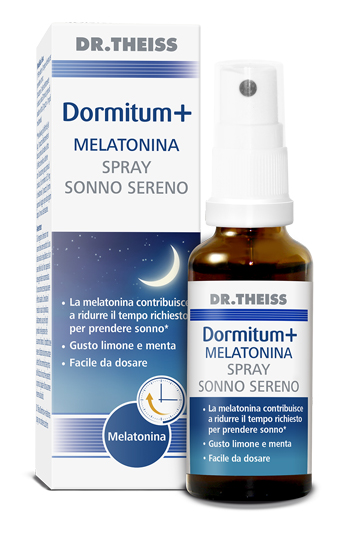 THEISS DORMITUM + MELATONINA SPRAY SONNO SERENO 30 ML - Farmacia Rossi2 - Farmacia Rossi 