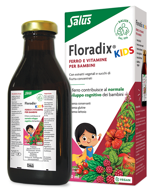 FLORADIX KIDS 250 ML - Farmacia Rossi2 - Farmacia Rossi 