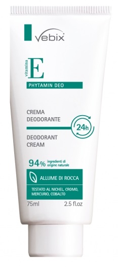 VEBIX PHYTAMIN E DEO PERFORMANCE CREMA DEO 24H-75ML ALLUME DI ROCCA - Farmacia Rossi2 - Farmacia Rossi 