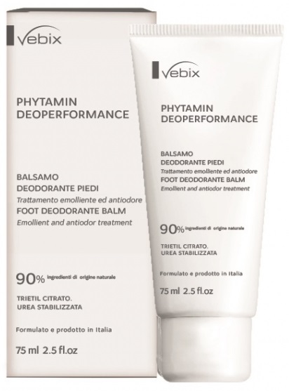 VEBIX PHYTAMIN E DEO PERFORMANCE BALSAMO PIEDI 24H-75ML - Farmacia Rossi2 - Farmacia Rossi 