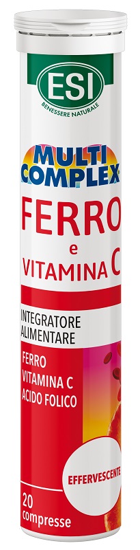 ESI MULTICOMPLEX FERRO VITAMINA C 20 COMPRESSE EFFERVESCENTI - Farmacia Rossi2 - Farmacia Rossi 