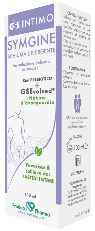 GSE INTIMO SYMGINE SCHIUMA DETERGENTE 100 ML - Farmacia Rossi2 - Farmacia Rossi 