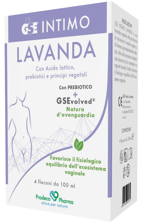 GSE INTIMO LAVANDA 4 FLACONI DA 100 ML - Farmacia Rossi2 - Farmacia Rossi 