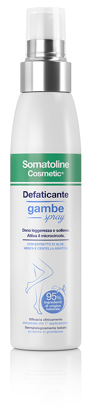 SOMATOLINE SKIN EXPERT DEFATICANTE GAMBE SPRAY 125 ML - Farmacia Rossi2 - Farmacia Rossi 