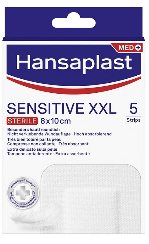 CEROTTO HANSAPLAST SENSITIVE XXL 5 PEZZI - Farmacia Rossi2 - Farmacia Rossi 