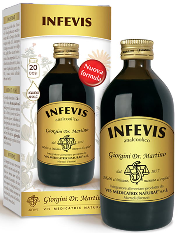 INFEVIS LIQUIDO ANALCOLICO 200 ML - Farmacia Rossi2 - Farmacia Rossi 