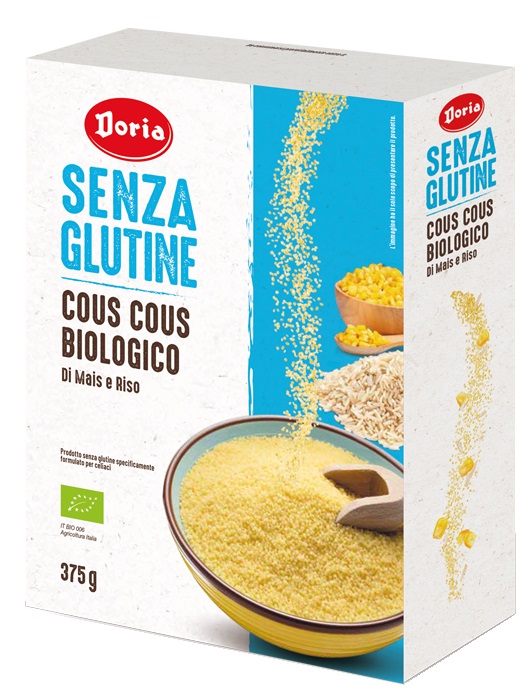 DORIA COUS COUS BIOLOGICO MAIS-RISO 375 G - Farmacia Rossi2 - Farmacia Rossi 