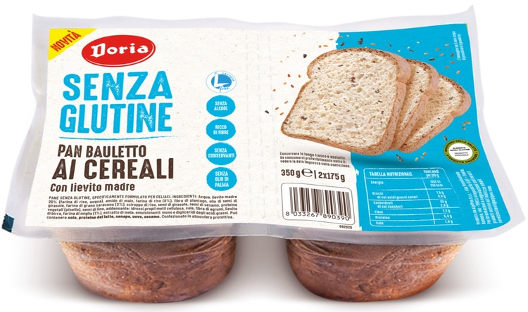 DORIA PAN BAULETTO CEREALI 2X175 G - Farmacia Rossi2 - Farmacia Rossi 