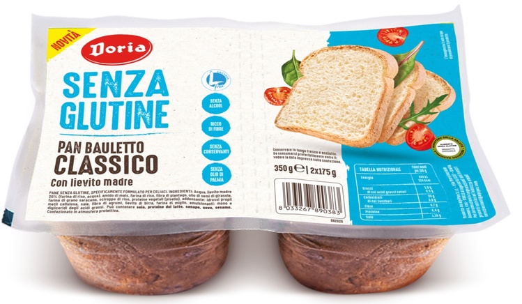 DORIA PAN BAULETTO CLASSICO 2X175 G - Farmacia Rossi2 - Farmacia Rossi 