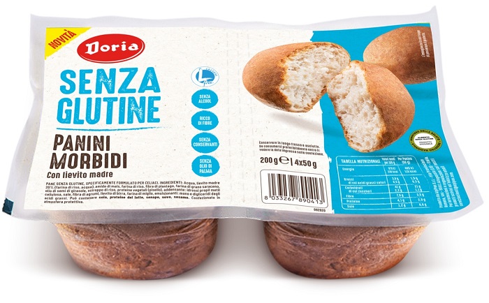 DORIA PANINI MORBIDI 4X50 G - Farmacia Rossi2 - Farmacia Rossi 