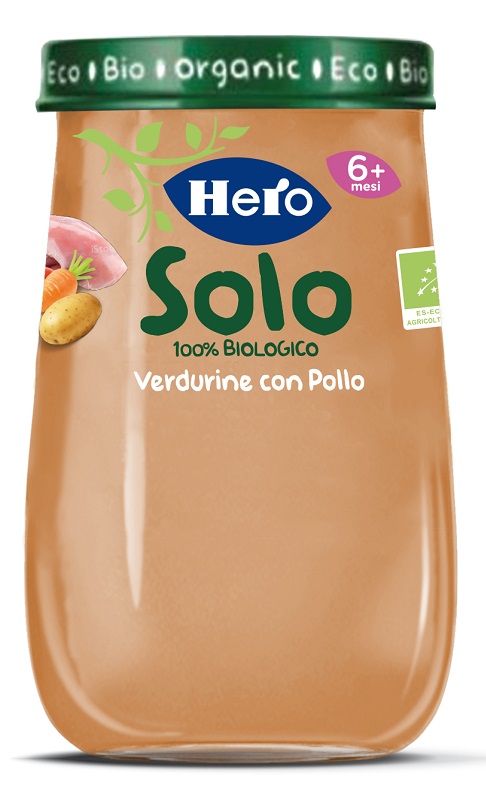 HERO BABY SOLO OMOGENEIZZATO POLLO VERDURE 190 G - Farmacia Rossi2 - Farmacia Rossi 